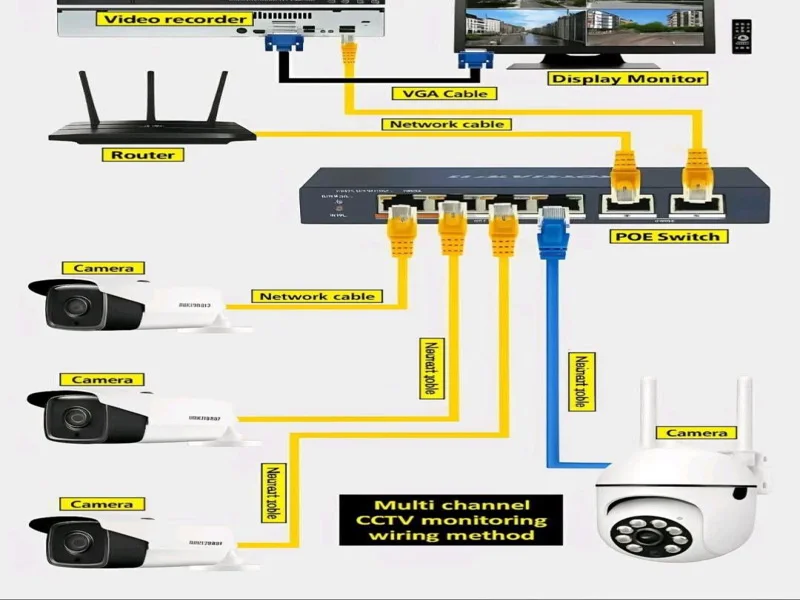 Networking and IP camera setup Patna
